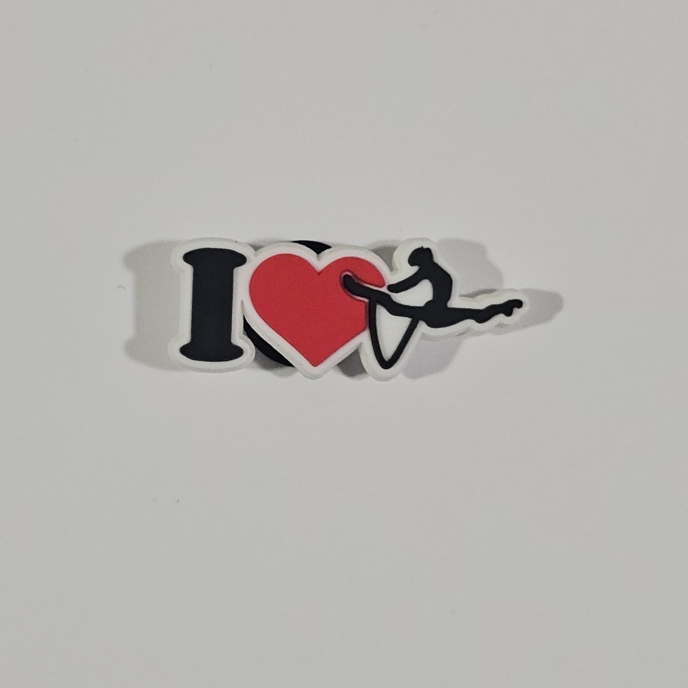Gymnastics Shoe Charm Croc Charms Clog